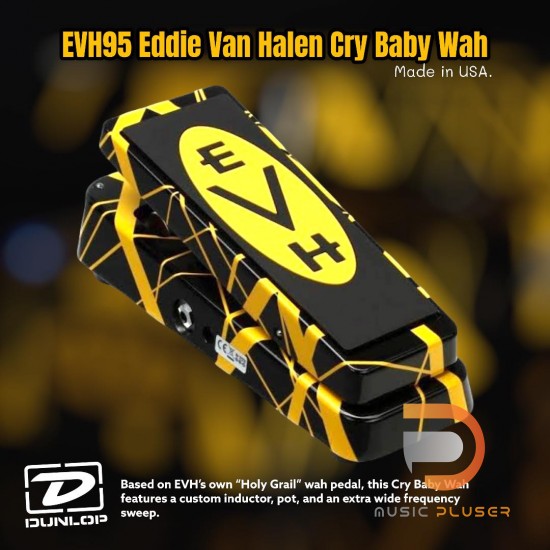 Jim Dunlop EVH95 Eddie Van Halen Cry Baby Wah